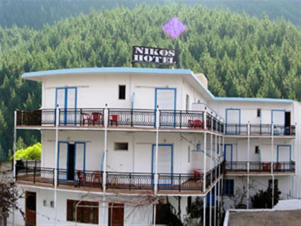 Nikos Hotel Diafánion Exterior foto